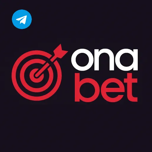 Imagem promovendo o canal oficial da onabet no Telegram